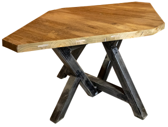 Teak Couchtisch "Triangle"
